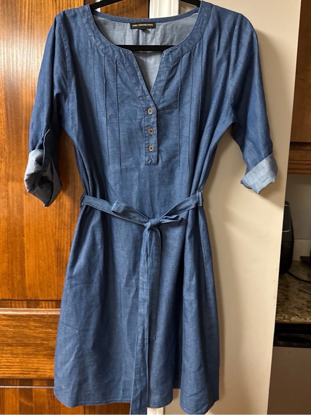 Cute Petite Denim Dress